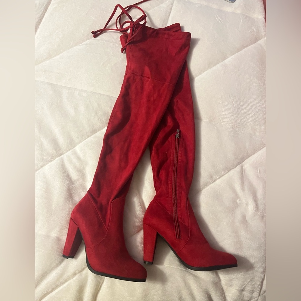 Thigh high boots